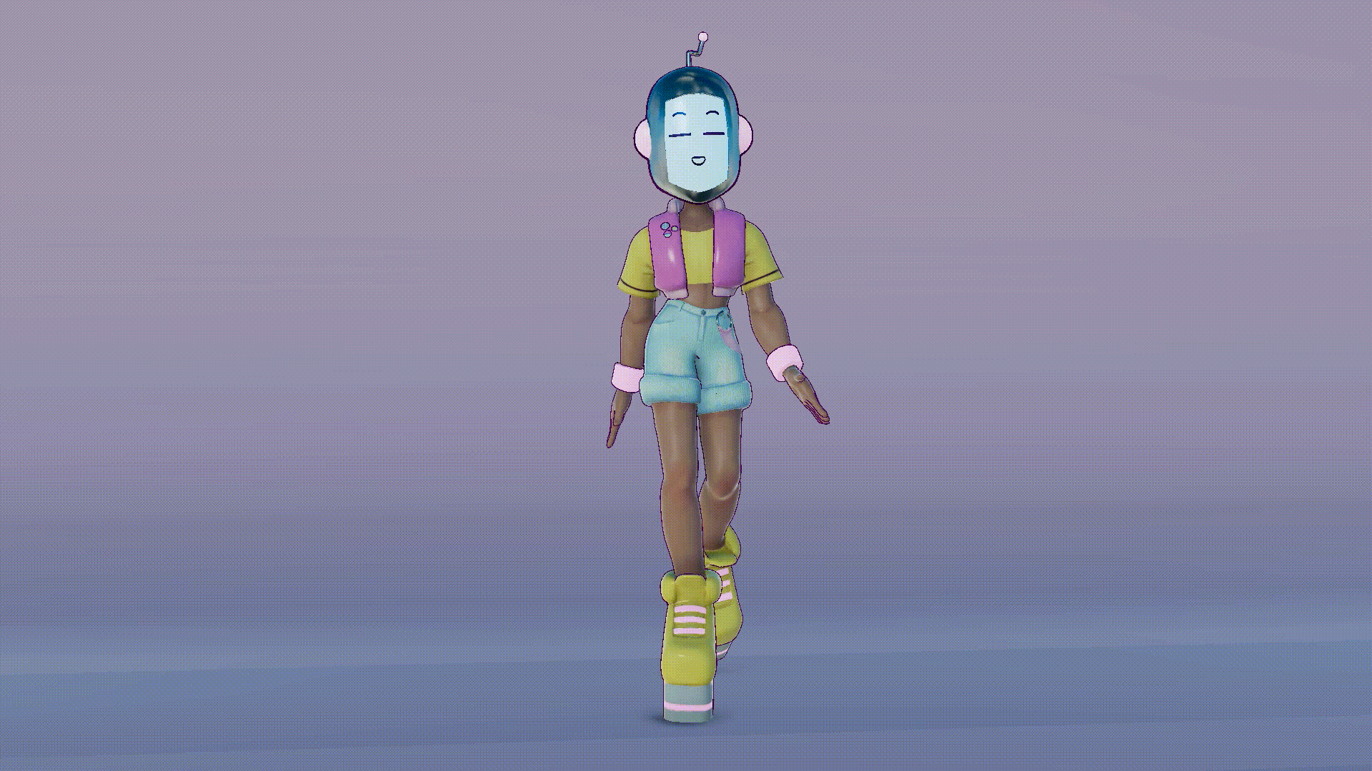 Walk cycle done with AdvancedSkeleton