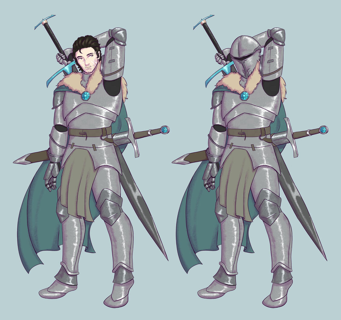 Garvish Talltale, character design commission